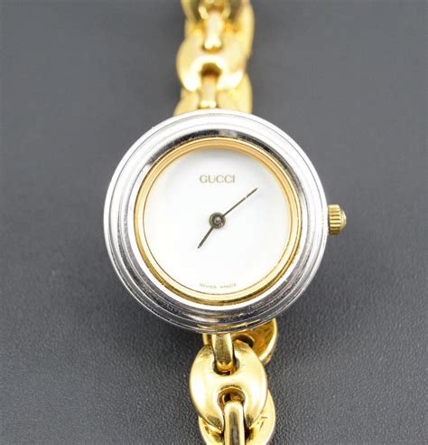 vintage gucci watch changeable face|vintage gucci watches for women's.